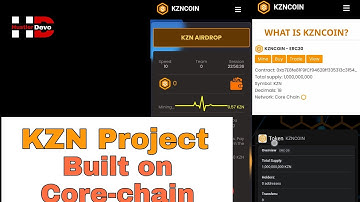 KZN Project - Built on Core-chain (supply: 1 billion)