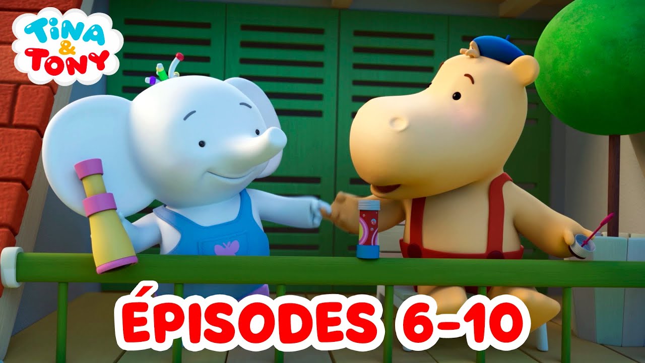Tina & Tony | Saison deux | Collection de 6 à 10 épisodes | Dessin animé