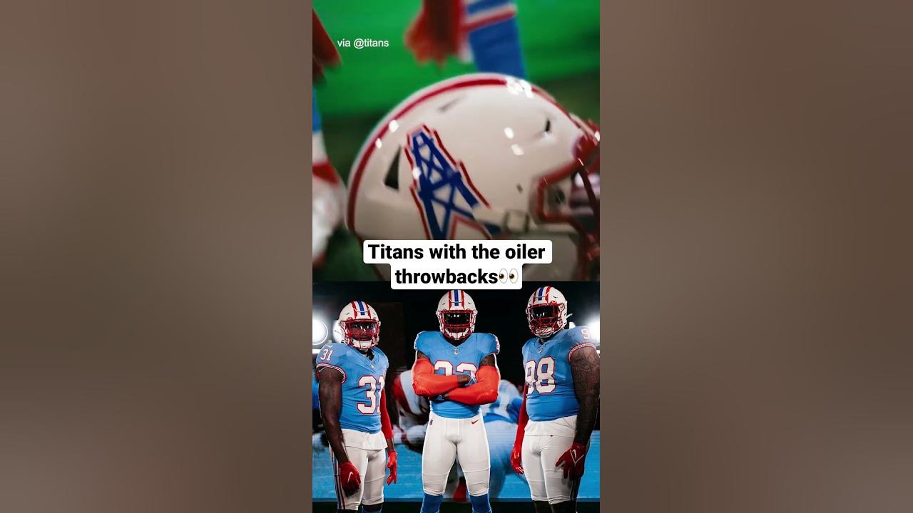 Titans tease throwback Oilers jerseys coming soon - A to Z Sports