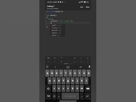 how to take input in C programme #coding #input - YouTube