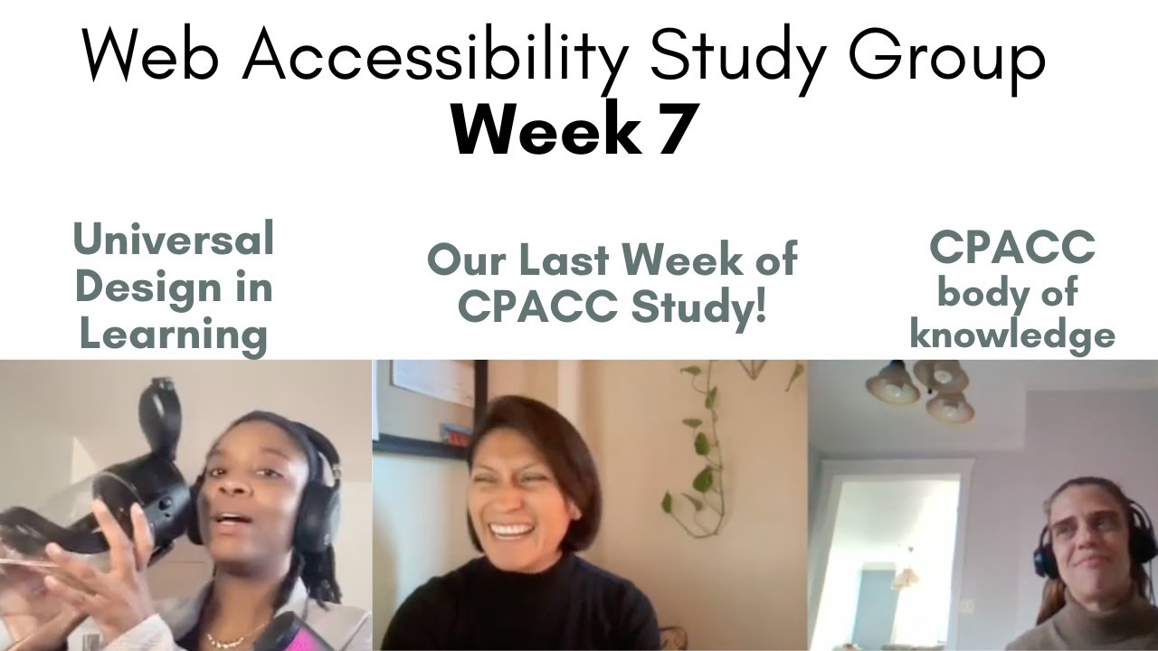 Week 7: Accessibility Standards & Regulations - Web Accessibility Study ...