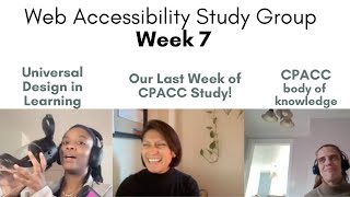 Week 7: Accessibility Standards & Regulations - Web Accessibility Study Group CPACC