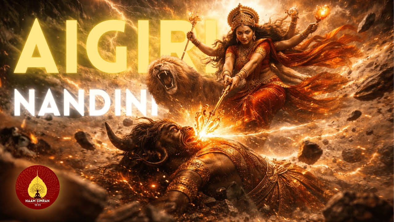 Aigiri Nandini 🔱 | Goddess Durga Cosmic Power | Epic Cinematic #maadurga  #devi   #jaimatadi #maa