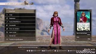 Soulcalibur 6 création aeris final fantasy 7