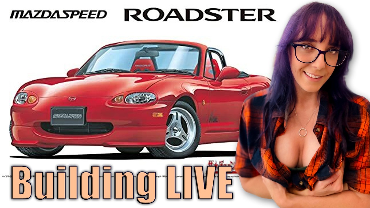 Finishing Interior Details on the MazdaSpeed Roadster Scale Model