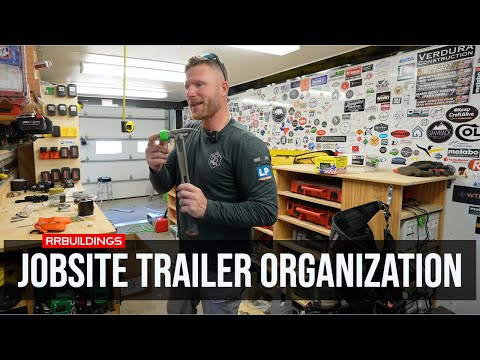 Time for Jobsite Trailer Organization…PLUS BONUS TOOLS SHOW UP