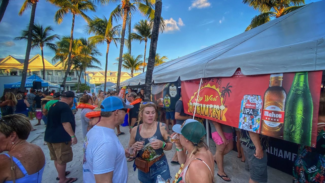 Key West BrewFest LIVE Beer Tasting on Labor Day Weekend 2022