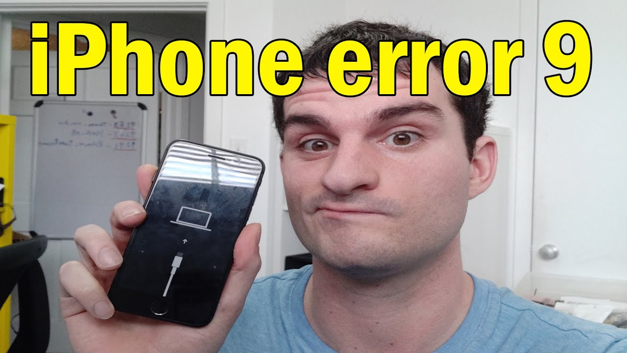 Iphone Can Not Restore Error 9 4005 4013 Or 4014 Youtube