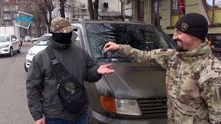 Бійці Всеукраїнської Організації Тризуб Імені Степана Бандери Передали Автомобіль Для Побратимів
