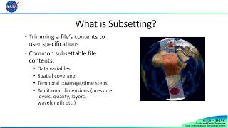 EGU/AGU/ESIP Virtual Data Help Desk 2020 - NASA GES DISC Level 2 Subsetting & Data Validation Demo