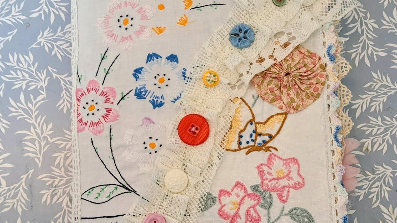 Flip-through of eclectic Butterfly journal  * Sold- ( thank you!❤️)