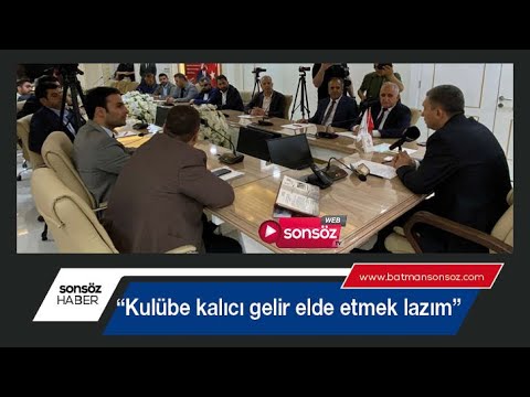 &ldquo;Kul&uuml;be kalıcı gelir elde etmek lazım&rdquo;