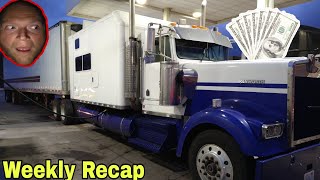 $8,696 🤦WEEKLY RECAP | Owner operator hauling reefer freight | trucking money in the USA 2021