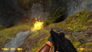 Black Mesa - Xen Orbital Island ( Gameplay)