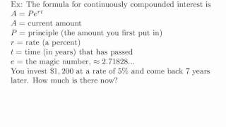 12.1: Exponential Functions