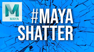 HOW TO Shatter, Break and Smash the Hell Out of Objects in Maya! [ WITH NO PLUGINS! ]