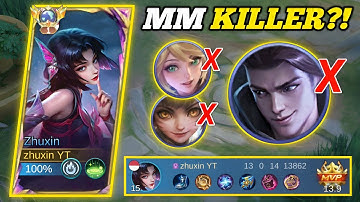 ZHUXIN THE MM KILLER?! (100% BROKEN) | NEW HERO ZHUXIN TUTORIAL -MLBB🔥 #zhuxin #zhuxinmlbb #mlbb