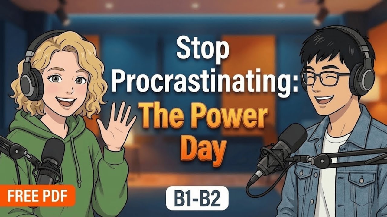 English Podcast for Easy Conversation | Talk About Your POWER DAY | Learn English