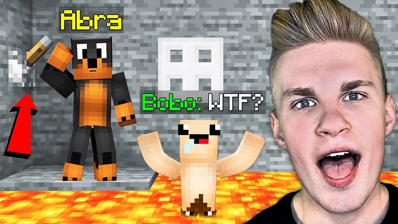 TROLLUJĘ BOBO bedąc NIEWIDZIALNYM w Minecraft!