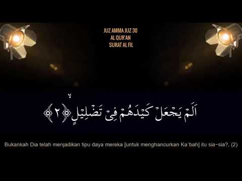 murottal-surat-pendek-juz-amma-al-quran-surah-al-fil-juz-30-ust-hanan-attaki