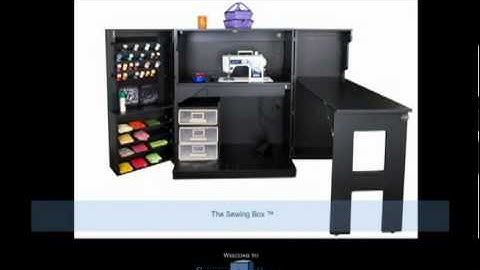 The (Black) Sewing Box by The Original ScrapBox