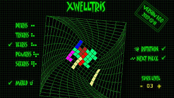 XWelltris, Welltris with a Twist