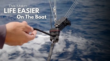 Gemlux Leash Locks - all-in-one solution for halyards and dredge return line management