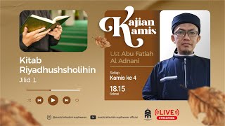 UST. Abu Fatiah Al Adnani - KITAB RIYADUSHOLIHIN BAB SABAR