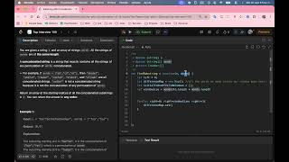LeetCode 30: Substring with concatenation of all words - ENGLISH