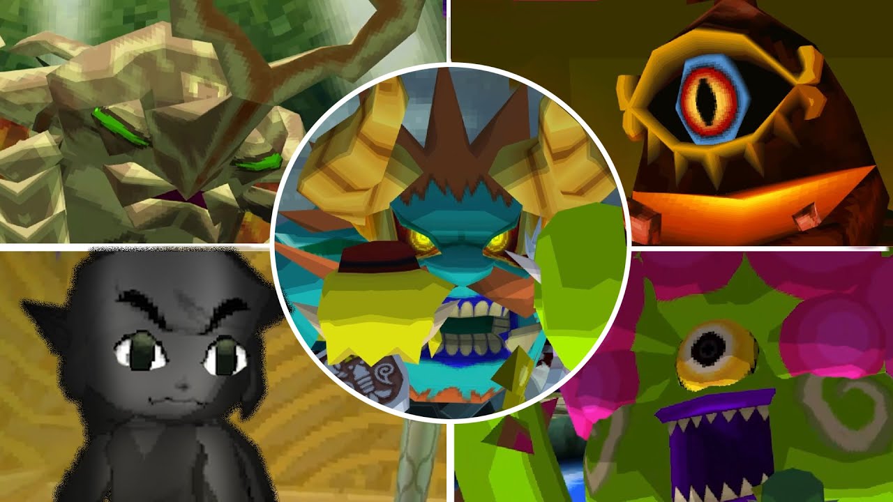 The Legend of Zelda: Spirit Tracks [DS] - All Bosses Fights