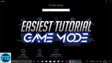 [EASIEST TUTORIAL] How To Enable Game Mode In Windows 10!