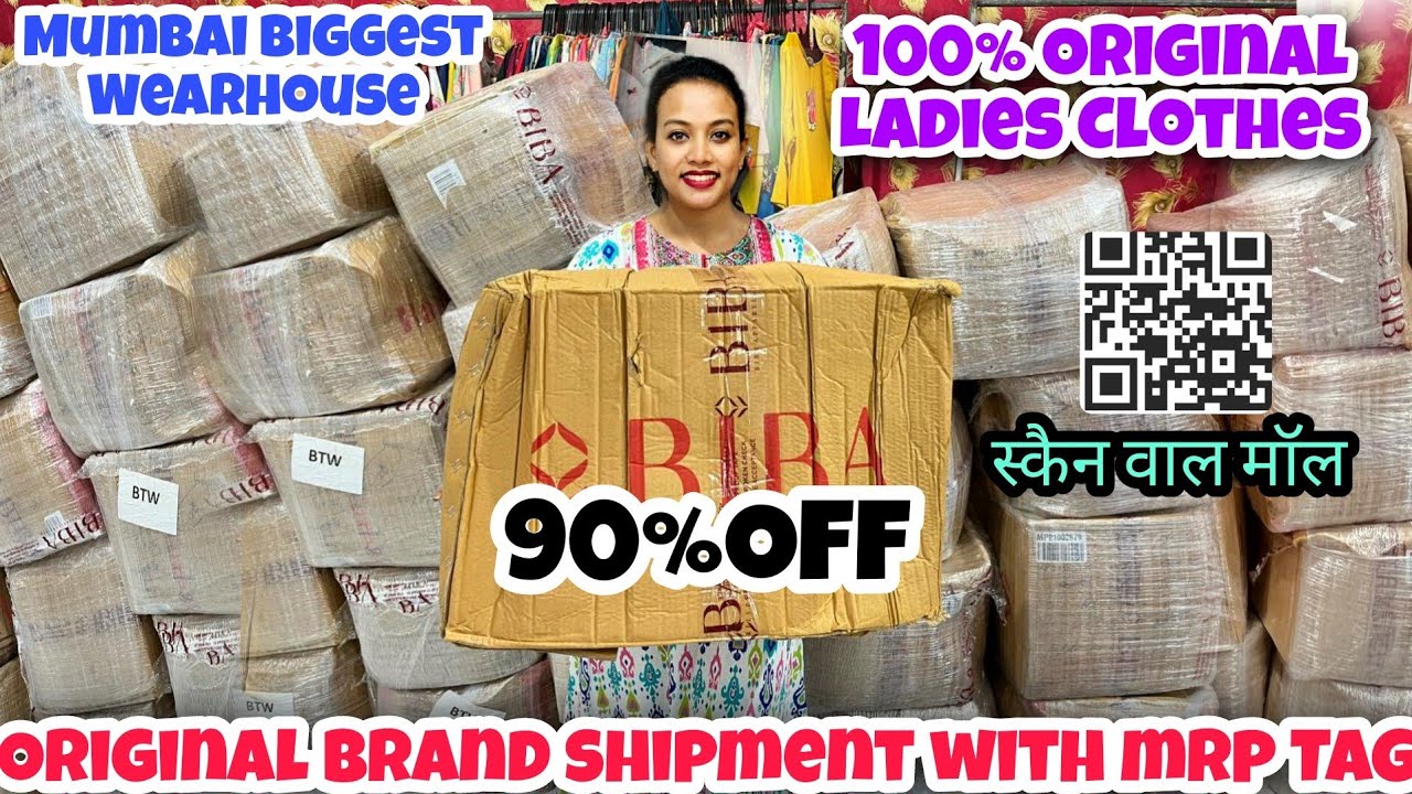 100% Branded Original Clothes  Ladies Top, kurti| Export Surplus Wearhouse in Mumbai| Kids Clothes