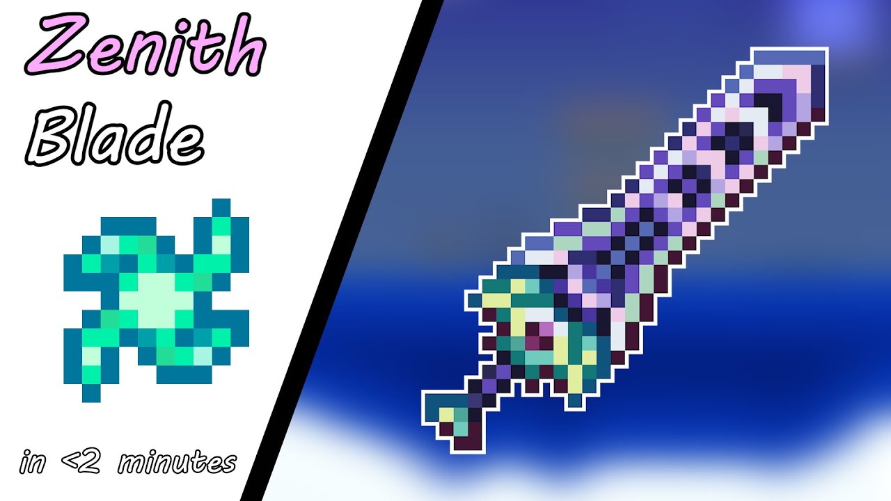 Zenith in a Nutshell - Terraria: Journey's End (1.4)