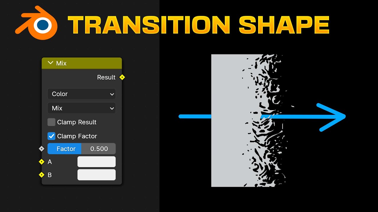 Custom your TRANSITION with Textures in Blender - Geometry Nodes - YouTube