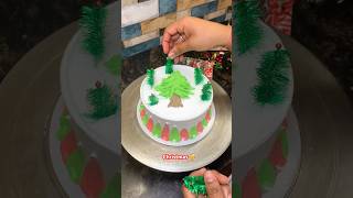 Merry Christmas Tree 🌲 Cake Design #merrychristmas2024  #christmascake #christmastree #cakeideas