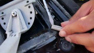 Changing rubber on your squeegee