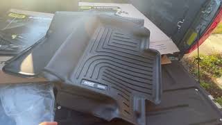 Husky XACT Contour Floor Liners review & install  2020 Toyota Tundra CrewMax