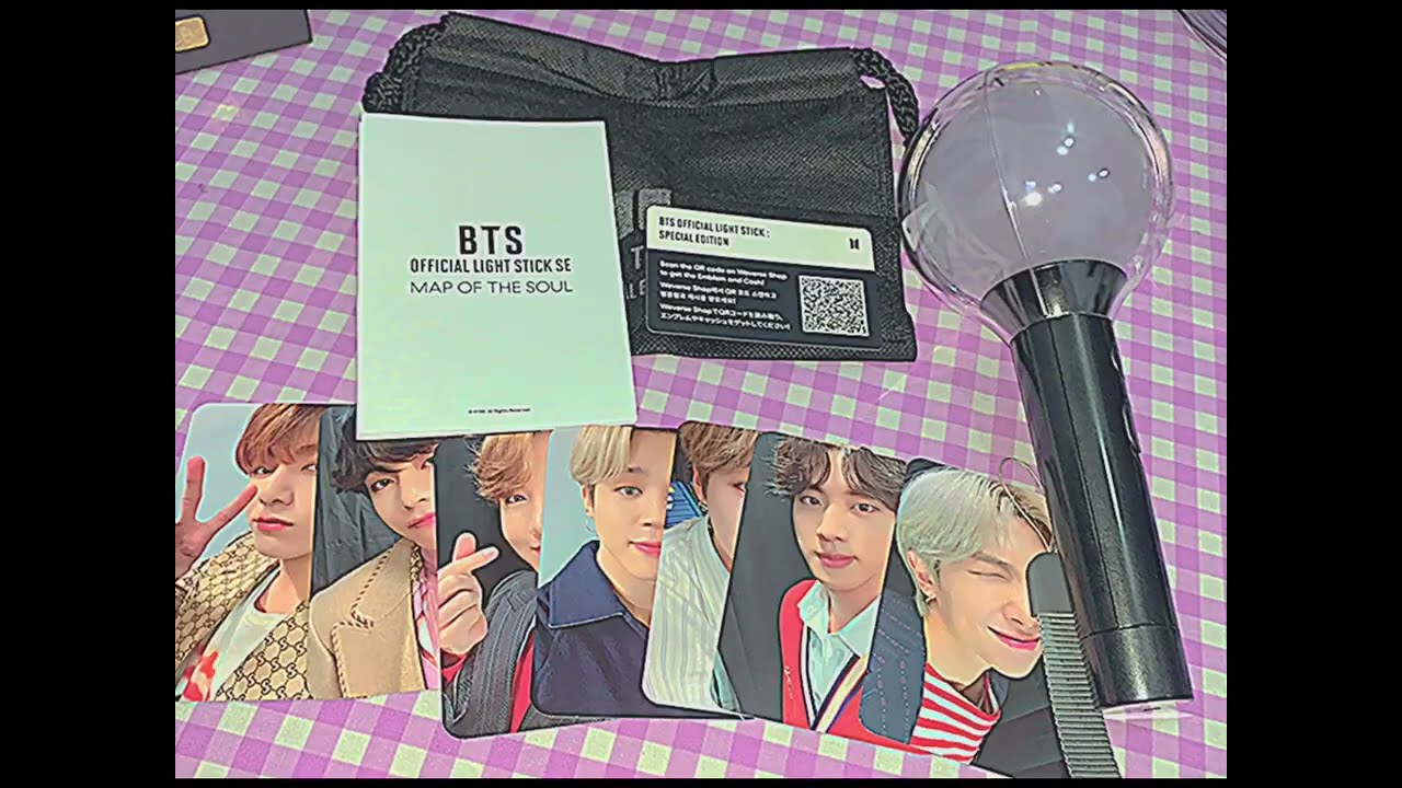 Lightstick Bts BTS Official Light Stick Special Edition + Free