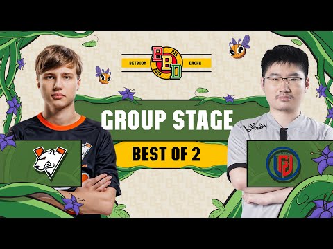 Full Game: Virtus Pro vs LGD Gaming - Game 2 (BO2) | Betboom Dacha Dubai 2024 - Group Stage