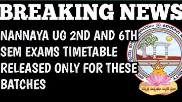 Aknu 2022 2nd,6th semester backlog and regular exam timetable||#aknu degree timetable2022