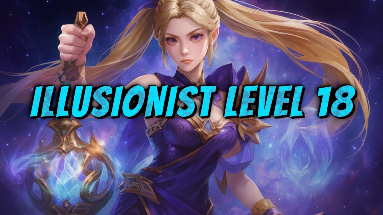 Геймплей 18-го уровня за иллюзиониста | Champion Strike