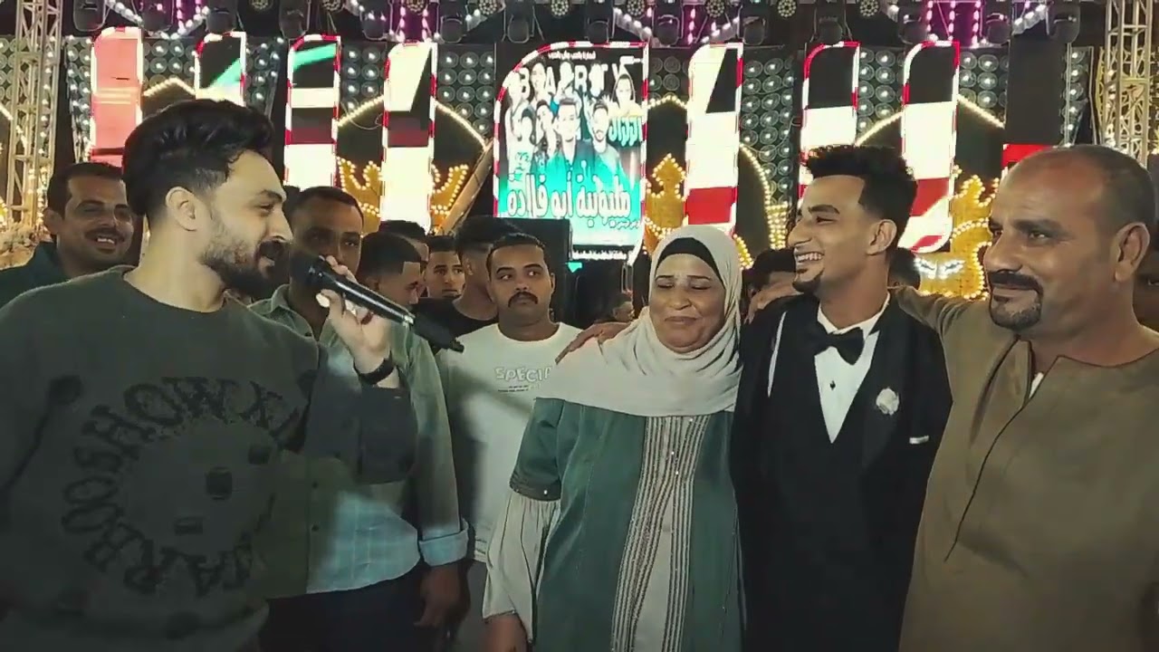 مليونية اولاد قلادة حفلات الزلزال على مسعد الصاروخ ميدو طلعت ومحمد ميكو قناة العالمى ايمن ديجيتال 