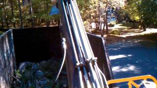 SWS Waste Services Cleaning a Tree Debris in Roswell Ga
