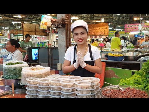 ป้าจ๋า ยำสองหอย แม่ค้ามารยาทงามที่สุดในโลก ตลาดเซฟวัน โคราช