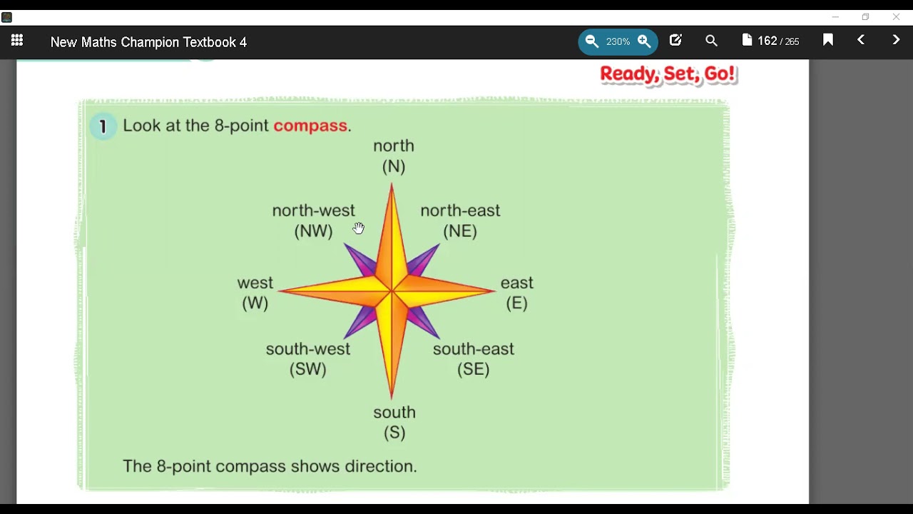 Math ( 8 point compass ) - YouTube