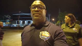 UNC use police to try to mash up PNM Meeting.