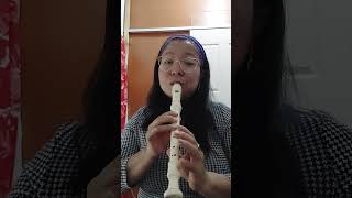 Ejecución Estrellita Flauta dulce