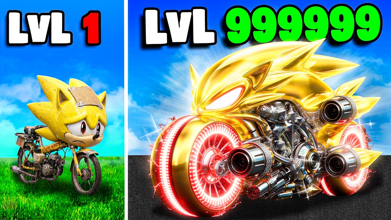 Level 1 to Level 1,000,000 Super Sonic Bikes in GTA 5