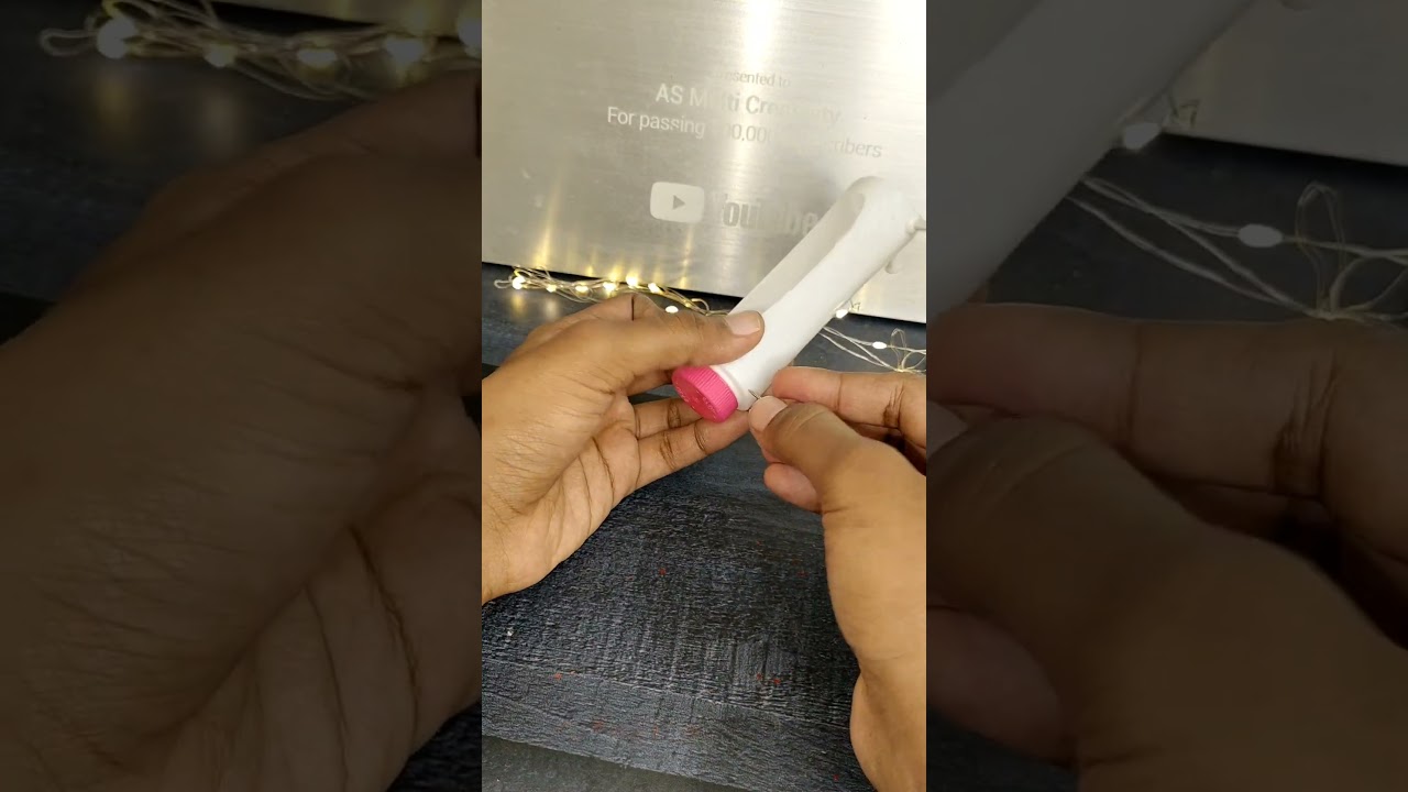 DIY ₹10 Ponds Powder Bottle Reuse Idea 