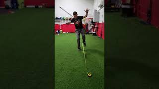 Single leg broad jump test